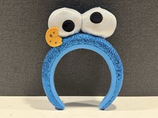 Universal Studios Japan Cookie Monster Sequins Headband Sesame Street USJ