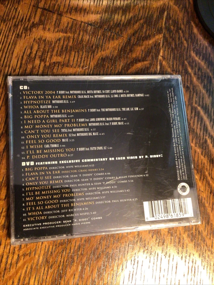 Bad Boy's 10th Anniversary -The Hits  (CD DVD 2004 2 discs) New - Image 2 of 3