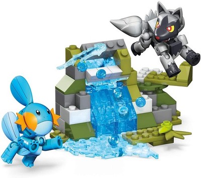 Mega Construx Pokémon Kampfpackung | Mudkip Gegen Poochyena