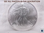 NobleSpirit Desirable 2001 American Silver Eagle 1oz .999 GEM BU Rev Edge Toning