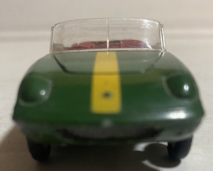 Corgi Toys #76 Lotus Elan S2 Convertible Green Die Cast Model Car