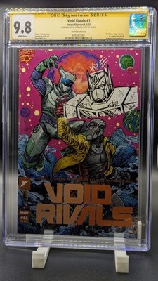 Void Rivals #1 Maria Wolf Exclusive CGC SS 9.8 Signed W/ Optimus Prime Remark