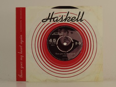 GORDON HASKELL THERE GOES MY HEART AGAIN (H1) 3 Track CD Single including Pictur