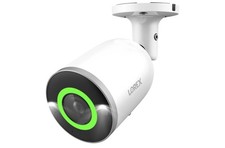 Lorex 4K IP Wired Bullet Security Camera with Smart Security Lighting and Smart