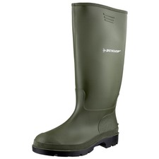 Dunlop Pricemastor Wellington Green  Ideal for use in agriculture, walking, hun