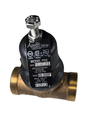#ad Apollo 36E10503T 1quot; NPT Brass PRV 75 150 PSI Pressure Reducing Valve $152.51