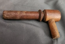 Vintage Wood Barrel Bung Tap