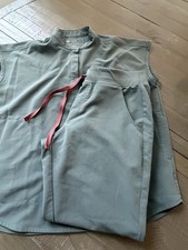 FIGS Scrub Set S TOP Bonsai Rafaela Top Zamora Jogger Pants MD M