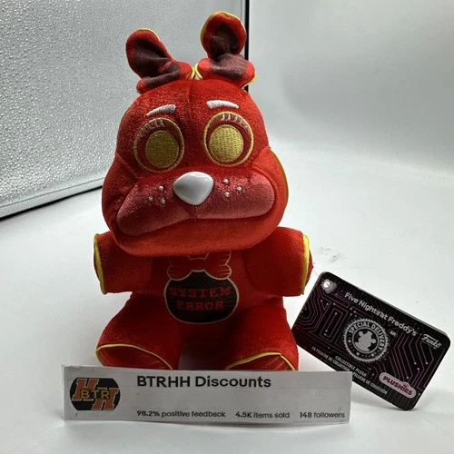 NEW Funko Pop! Plush Five Nights at Freddy's VR Bonnie System Error Red 2022