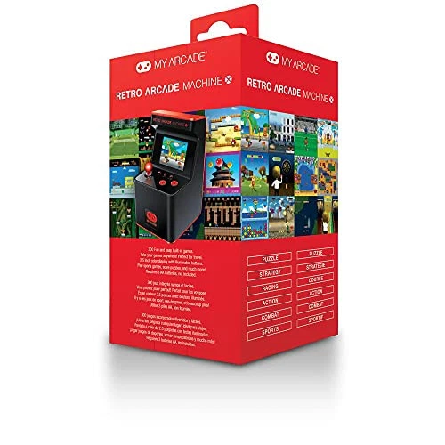 Retro Arcade Machine X Playable Mini Arcade: 300 Retro Style Games Built In, ... - Image 4 of 4