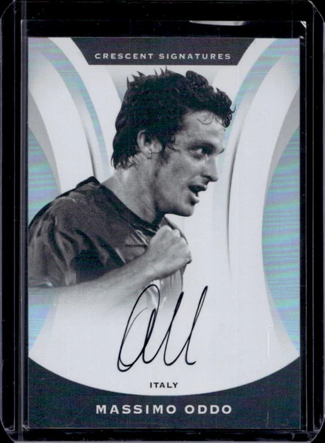 2017 Panini Nobility Massimo Oddo Crescent Signatures Auto #CS-ODO Italy