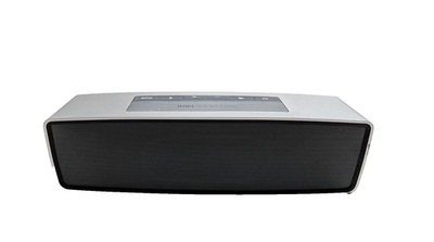 Bose SoundLink Mini Bluetooth Speaker- Silver- Tested and Cleaned