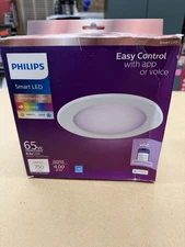 Philips Smart Wi-Fi LED Recessed Downlight 65 w 750 Lumens-full Color