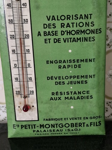 OLD THERMOMETER VETO-GLANDOX La Santé du Bétail by BENJAMIN RABIER VGC - Picture 3 of 10