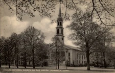 Congregational Church on the Green Norwalk Connecticut ~ Collotype postcard