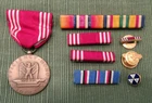 Vintage Original WWII Military Medals Ribbons Lot