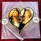 MADONNA INTO THE GROOVE HEART PICTURE DISC PROMO HYPE STICKER 12" VINYL RECORD