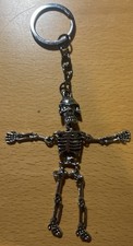 Skull Charm Keychain Halloween Jewelry