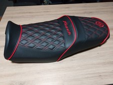 FITS YAMAHA FAZER FZS 1000 01-05 CUSTOM  VINYL SEAT COVER RED STITCH