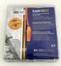 EasyHeat 24' Electric Water Pipe Heating Cable AHB124 120VAC NEW Sealed
