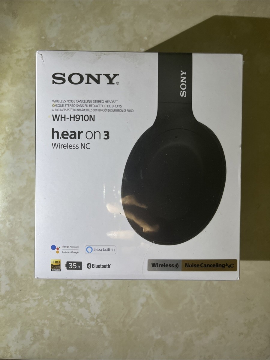 Sony WH-H910N On Ear Wireless Headphones - Black for sale