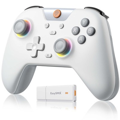 EasySMX X05 Wireless PC Controller mit Halle 7 Farben kühle RGB Lichter 