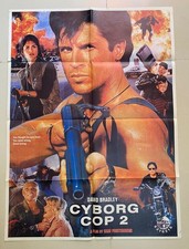 Cyborg Cop II * Affiche pakistanaise originale 94 * David Bradley * Morgan Hunter *