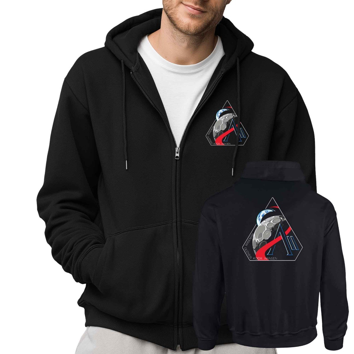 NASA Spacelab Life Science Felpa con Cappuccio Classico Ragazzi (BI13574 NASA Spacelab Life Science Felpa con Cappuccio Classico Ragazzi (BI13574