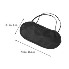 12Pcs Sleep Blindfolds Elastic Eye Masks Soft Light Blocking Shades Portable Eye
