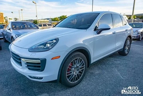 2015 Porsche Cayenne Turbo Sport Utility 4D Image 1 of 4