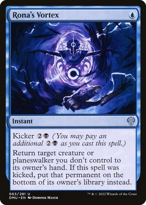 #ad Rona#x27;s Vortex 63 UC Dominaria United Magic: The Gathering NM M $1.49