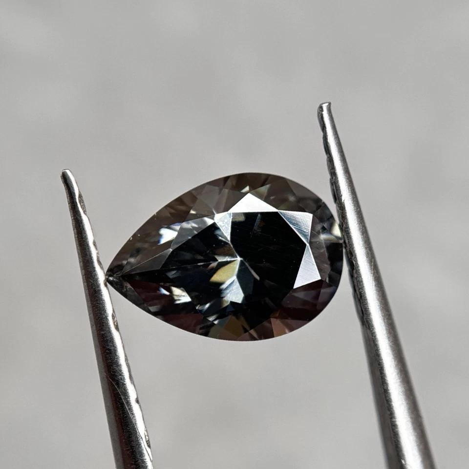 Fashion 1PCS 4X6mm-10x14mm Loose Moissanite Pear Garnet Color for DIY Jewelry - Image 2 of 4