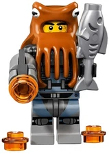 LEGO Collectible Minifigures: 71019 LEGO Ninjago Movie Series Shark Army Octopus