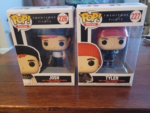 Funko Pop! Pop Rocks Twenty One Pilots #226 Josh Dunn and #227 Tyler Joesph