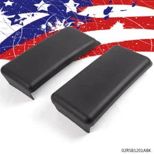 Fit For Ford F150 Front Bumper Guards Inserts Caps Pads 09-14 Auto Black LH + RH