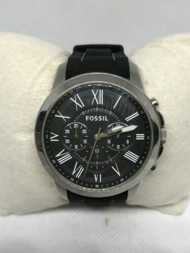 Fossil FS4736 Grant Men's Silicone 