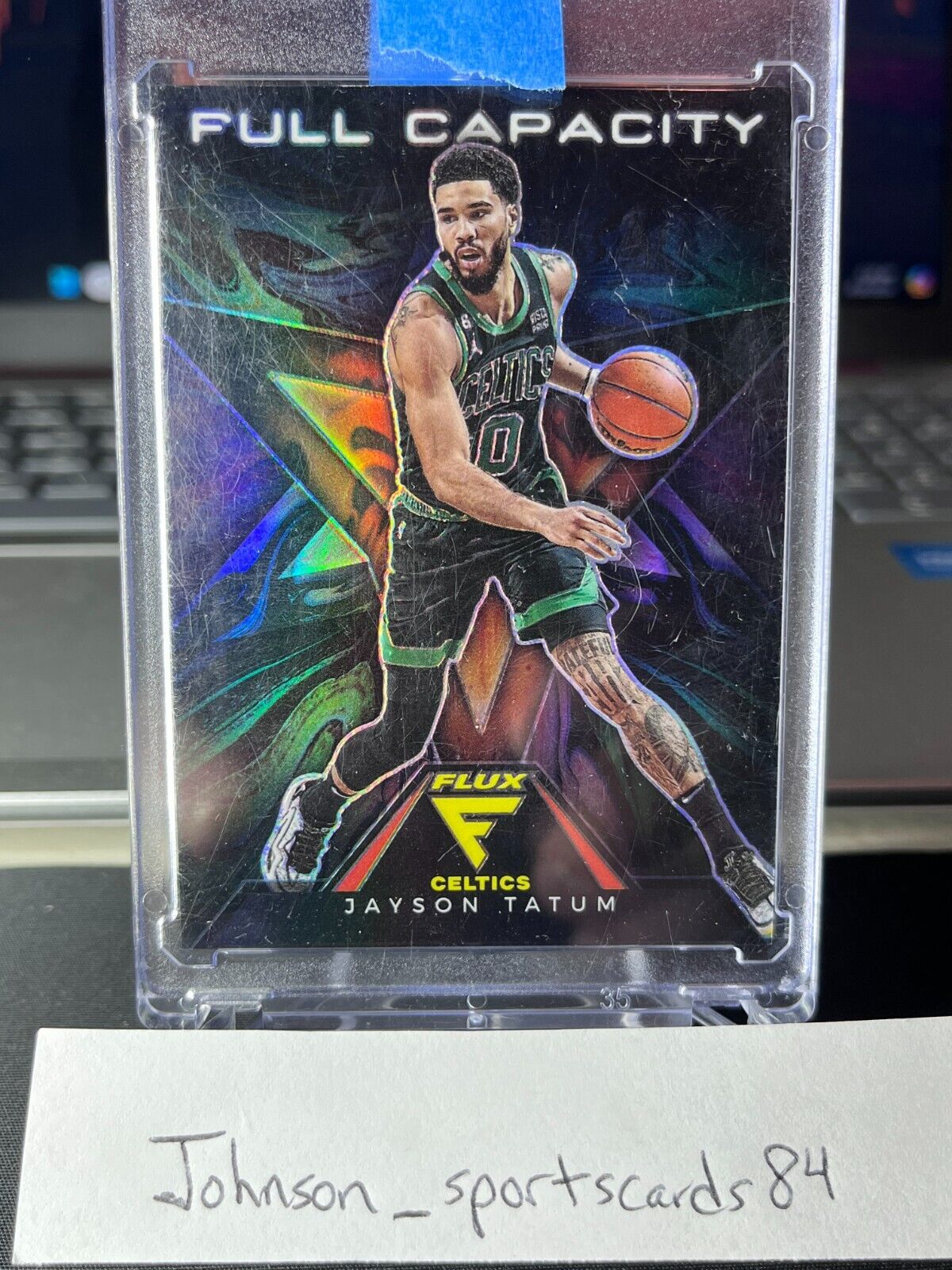 Jayson Tatum 2022 Flux #9 Full Capacity /(SSP) Price Guide Jayson Tatum 2022 Flux #9 Full Capacity /(SSP) Price Guide