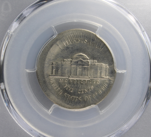 1989 P Jefferson Nickel PCGS MS 64 Broad struck Mint Error Free Shipping - Picture 4 of 7