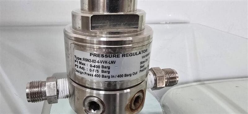 SWAGELOK PRESSURE REGULATOR RSN2-02-4-VVK-LNV P1Max 0