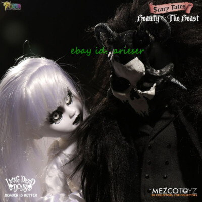 Mezco Toyz Living Dead Dolls Beauty And The Beast Set Action