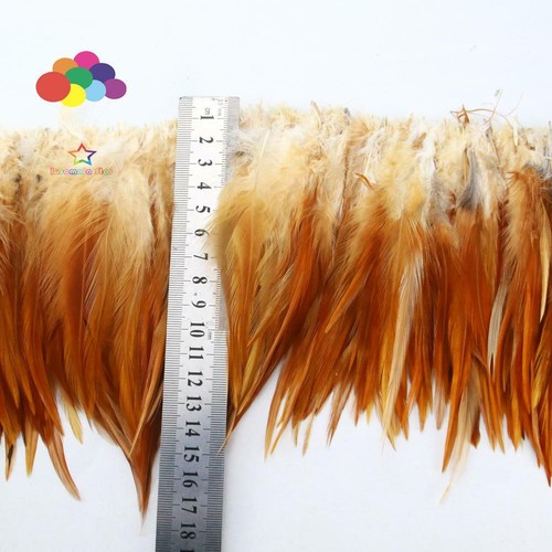 13 Color 1Strung 900PCS Dyeing Rooster Feathers 5-6Inch12-15Cm DIY Chicken Plume - Picture 2 of 25