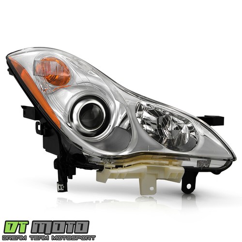 For 2008-2012 Infinti EX35 14-17 QX50 Halogen Projector Headlight Passenger Side - Picture 2 of 8