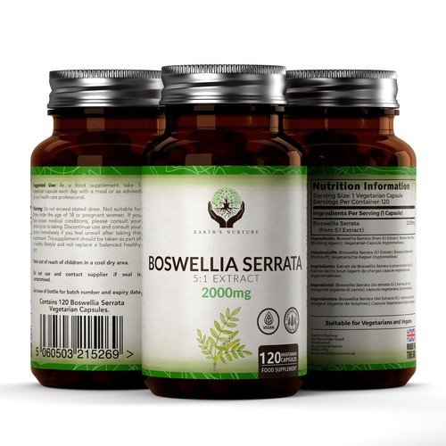 Boswellia Serrata | 120 Capsulas de 2000mg Extracto 5:1 - Antiinflamatorio - Bild 21 von 21