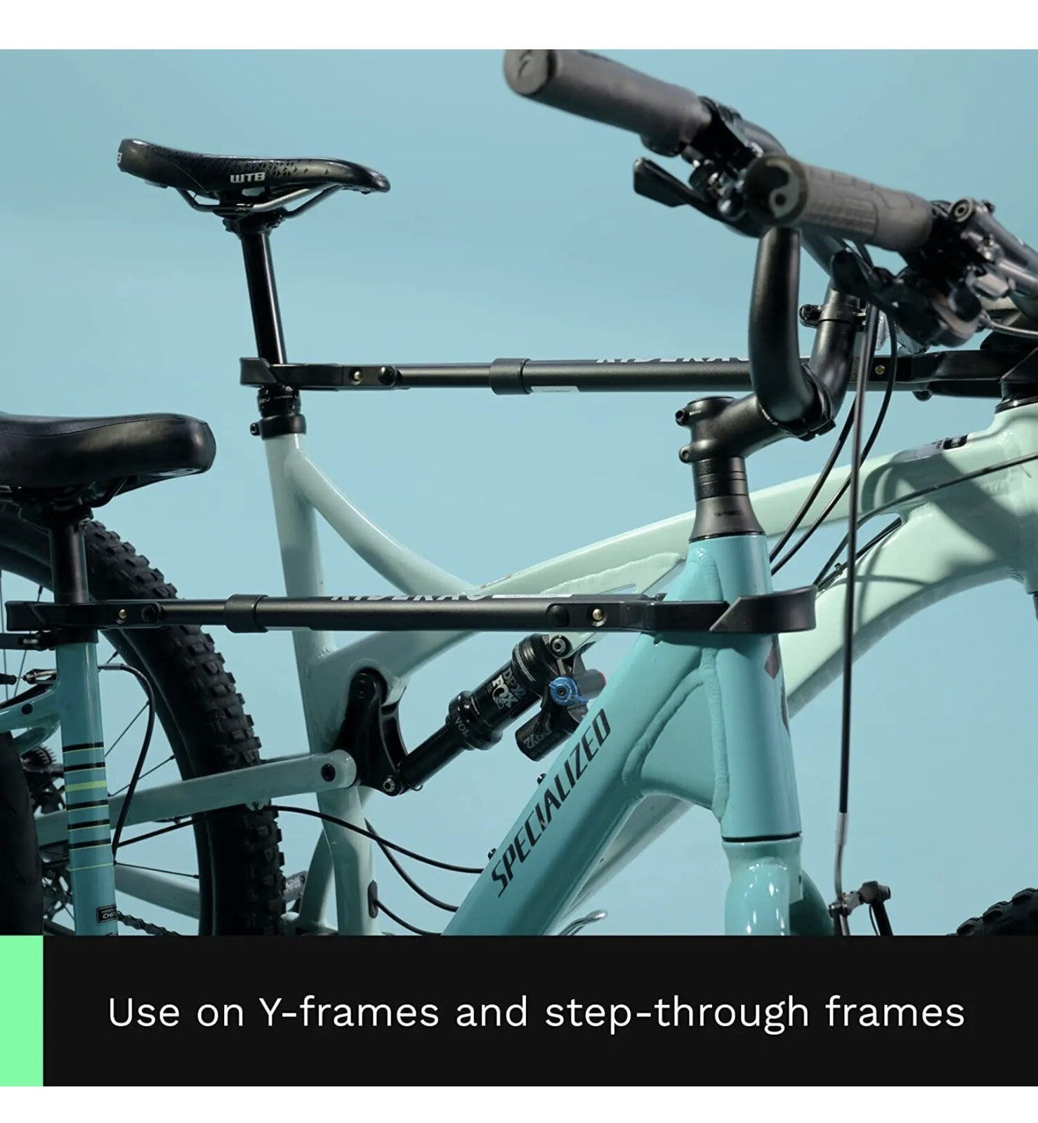 telescopic bike rack