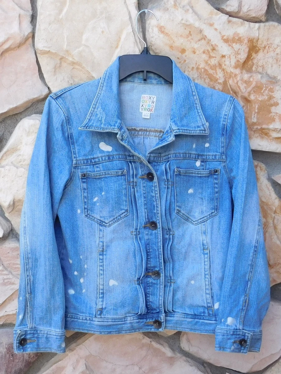 Jean jacket for shop large bust