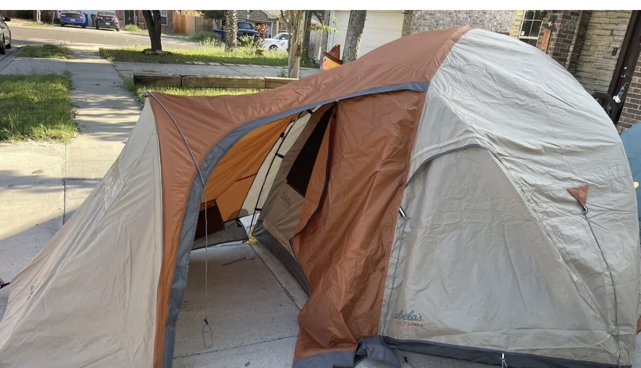 Cabela's WestWind 4 Person Dome Tent eBay