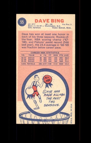 1969-70 (1969/70) Topps Basketball Card Singles COMPLETE Your SET U-PICK - Bild 141 von 273