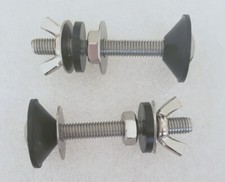 Stainless Steel Toilet Tank to Bowl, 1/4 inch X 3 inch Stainless Steel Bolts