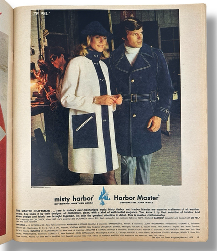The New York Times Magazine Fashions of the Times 1973 w/ Truman Copote Article - Picture 4 of 5