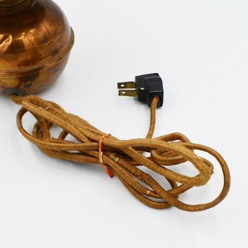 Chase Copper Lamp designed by Ruth Gerth 1931 Rare Art Deco Design Glow Lamp - Picture 5 of 11